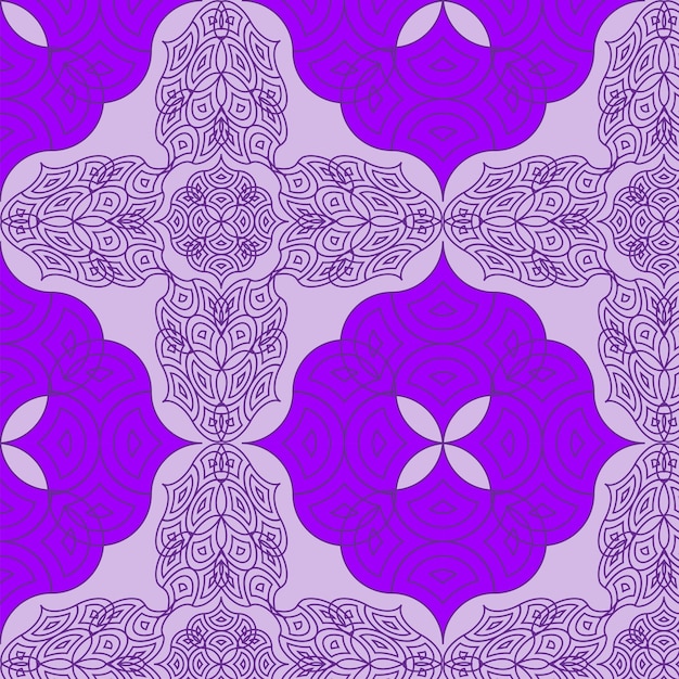 El fondo del patrón floral abstracto el patrón de lujo la ilustración vectorial elegante