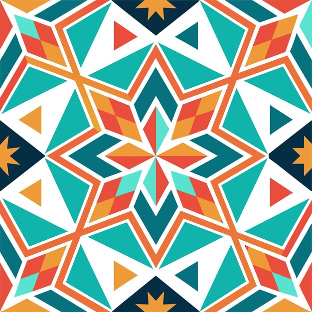 fondo de patrón floral sin costuras de colores