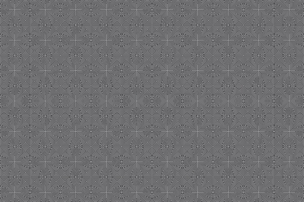 Fondo de patrón floral sin costuras geométrico abstracto