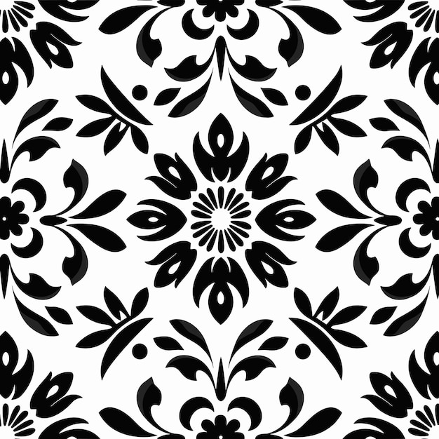 Fondo de patrón floral de diseño moderno