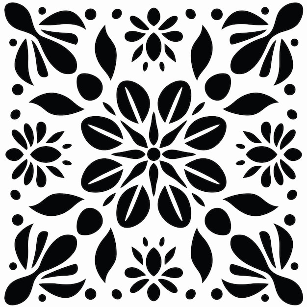 Fondo de patrón floral de diseño moderno