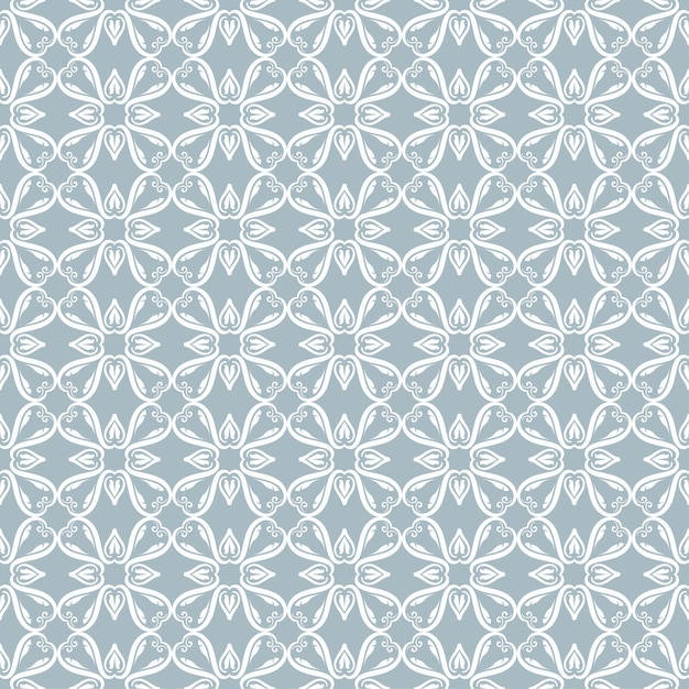 fondo con patrón floral ornamento vintage