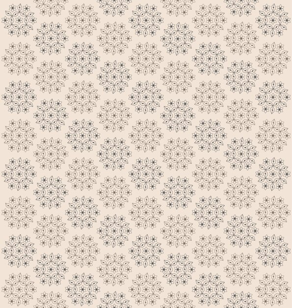 fondo de patrón floral simple con diseño decorativo