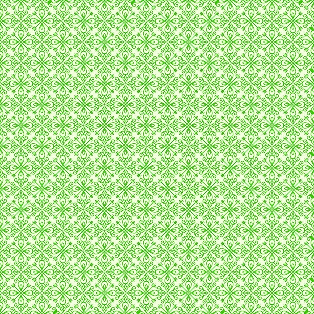 Fondo con patrón floral verde