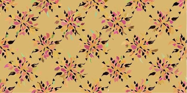 Fondo de patrón floral