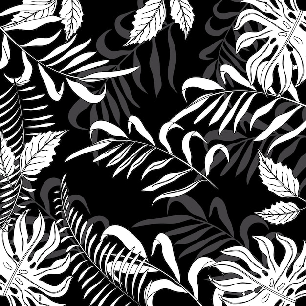 Fondo con patrón floral