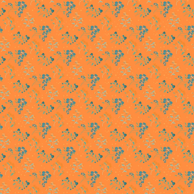 Fondo de patrón de flores abstracto Ilustración vectorial