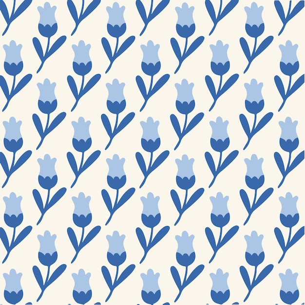 Fondo Patrón Flores Tropicales Publicar Redes Sociales Ilustración Vector Floral
