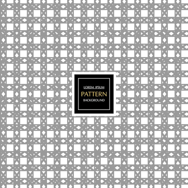 Fondo de patrón de forma abstracta con estilo