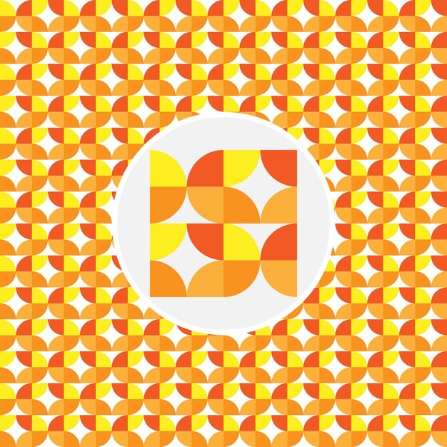 El fondo del patrón de forma redonda del azulejos