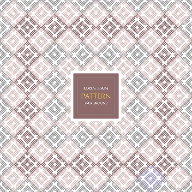 Fondo de patrón de forma de rombo abstracto elegante
