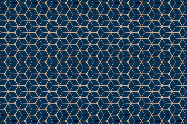 Fondo de patrón de formas geométricas decorativas sin costuras