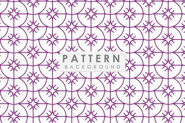 Fondo de patrón de formas geométricas Diseño de patrón Patrón floral Patrón de mandala