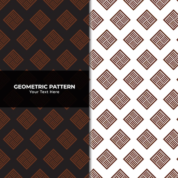 Fondo de patrón de formas geométricas de vector libre