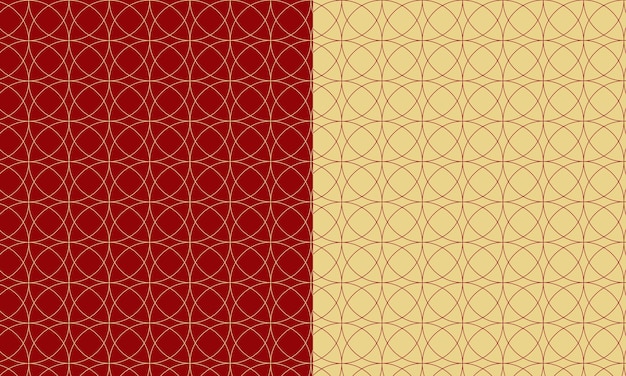 Fondo de patrón geométrico en 2 colores diferentes
