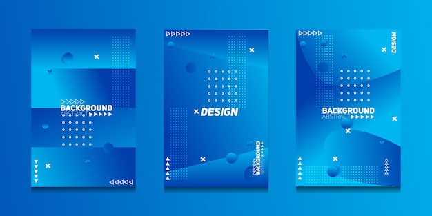 Fondo de patrón geométrico abstracto con textura de línea para el diseño de portada de folleto comercial