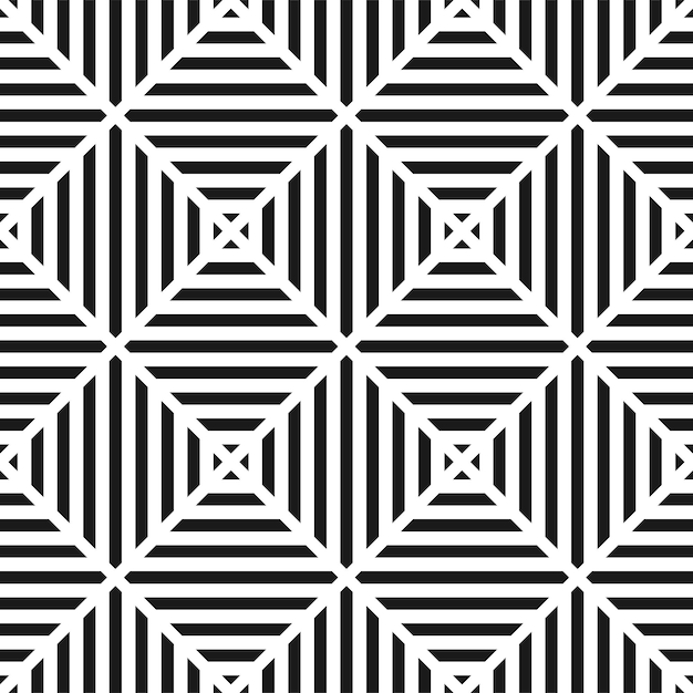fondo de patrón geométrico en blanco y negro