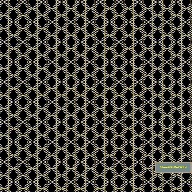 Fondo de patrón geométrico sin costura vectorial vectorial vectorial
