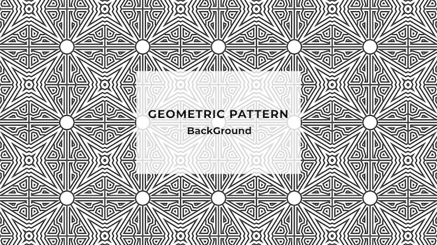 Fondo de patrón geométrico creativo