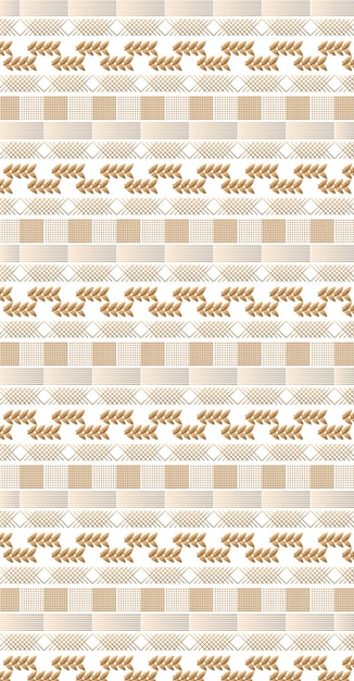 Fondo de patrón geométrico dorado plano