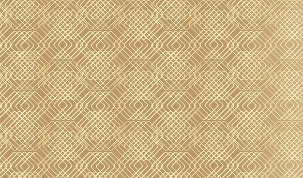 Fondo con patrón geométrico dorado