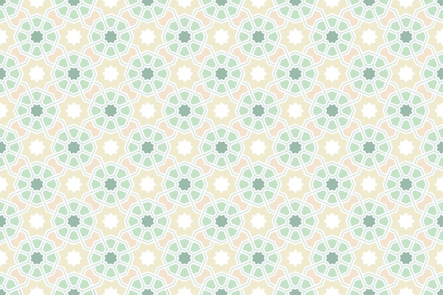 Fondo de patrón geométrico islámico abstracto