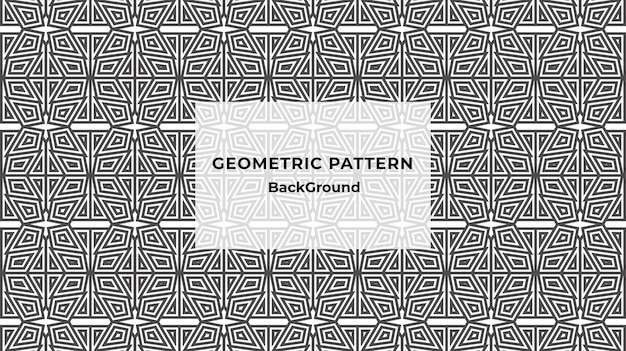 Fondo de patrón geométrico de líneas impresionantes abstractas sin fisuras