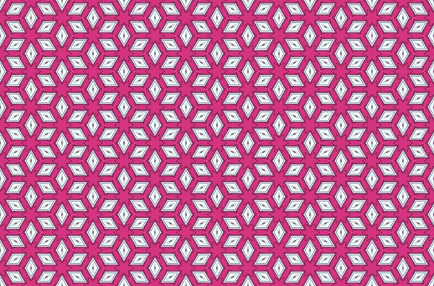 Fondo con patrón geométrico rosado
