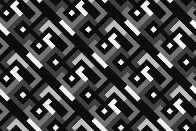 Fondo de patrón geométrico Textura sin costuras Ilustración vectorial