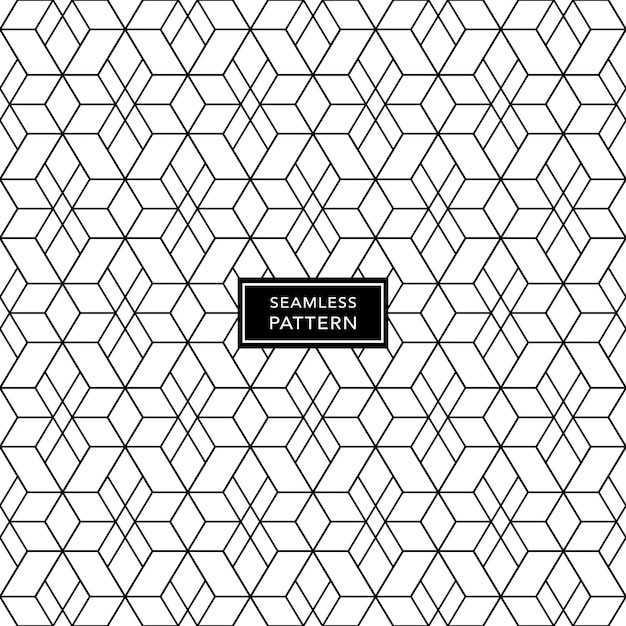 Fondo de patrón geométrico transparente blanco y negro. Ilustración vectorial.
