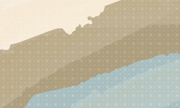 fondo de patrón geométrico transparente de color pastel japonés