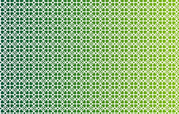 Fondo de patrón geométrico verde