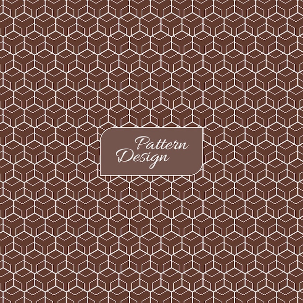 Fondo de patrón hexagonal moderno monocromático