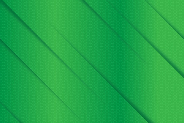 Fondo con patrón hexagonal verde