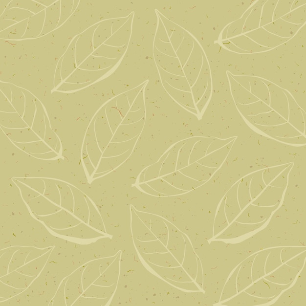 Fondo del patrón de la hoja