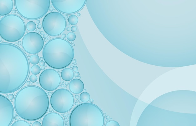 fondo patrón de ilustración abstracto diseño vectorial azul papel tapiz en blanco vacío