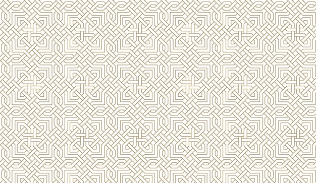 Fondo de patrón islámico de vector sencillo libre