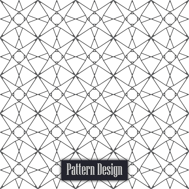 Fondo de patrón de línea abstracta para tela