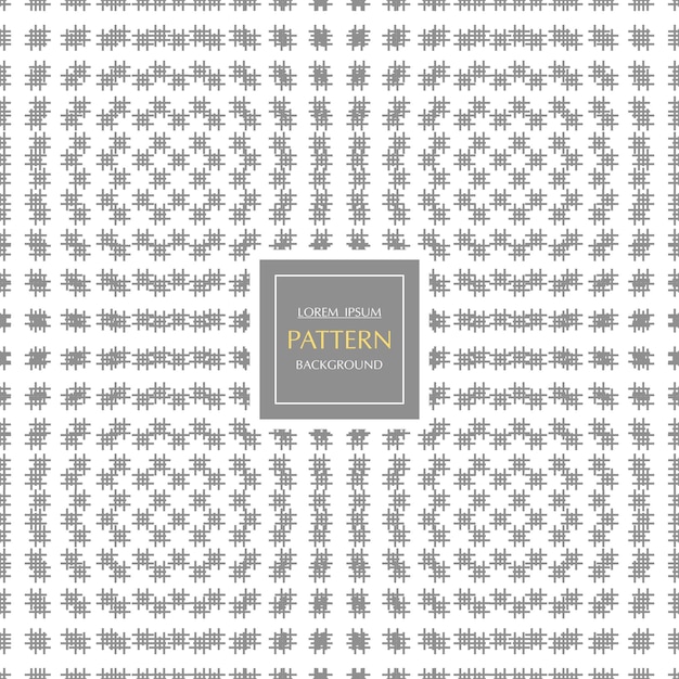 Fondo de patrón de línea de forma abstracta con estilo