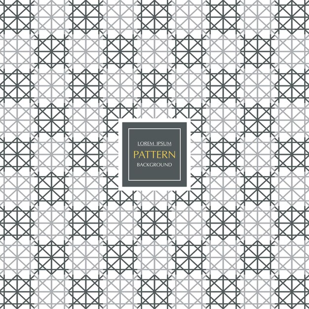 Fondo de patrón de línea de forma geométrica abstracta