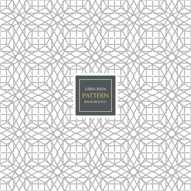 Fondo de patrón de línea de forma geométrica abstracta