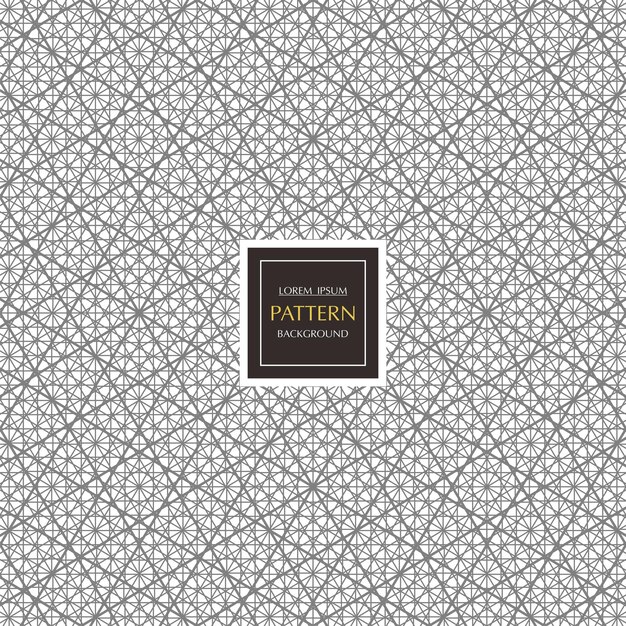 Fondo de patrón de línea de forma geométrica abstracta