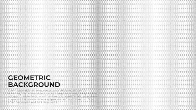 Fondo de patrón de línea de forma geométrica abstracta