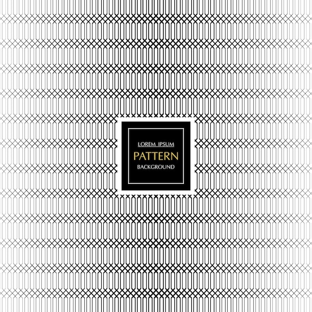 Fondo de patrón de línea de forma geométrica abstracta