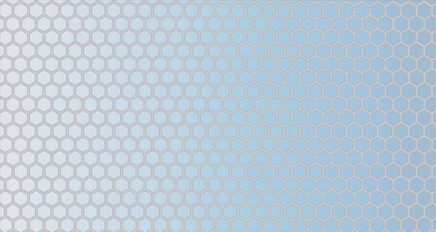 Vector fondo de patrón de línea hexagonal con estilo vector de patrón