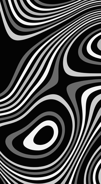 Fondo de patrón de línea ondulada