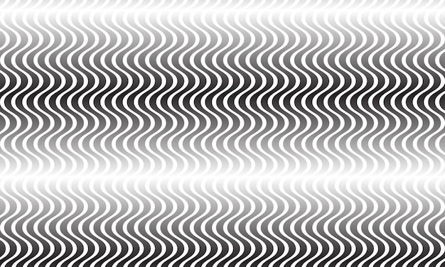 Fondo de patrón de líneas onduladas