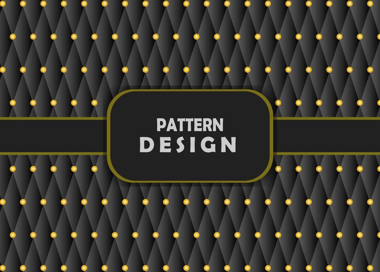 Fondo de patrón de lujo diseño de patrón de moda