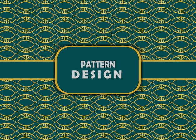 Fondo de patrón de lujo diseño de patrón de moda