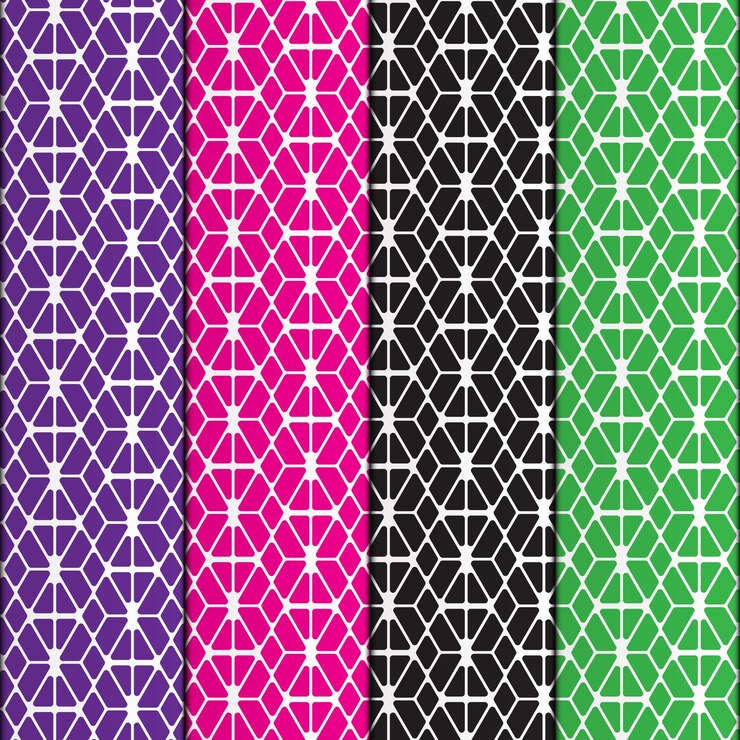 Vector fondo de patrón de lujo para la tela de diseño de ropa